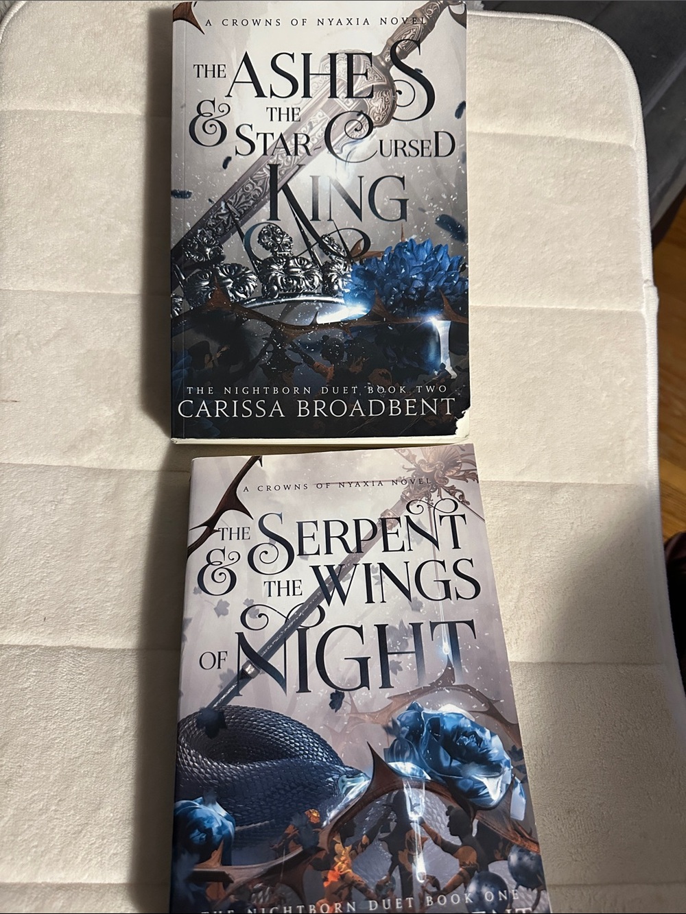 Vampire nightborn duet  by Carissa Broadbent ashes and the star cursed King